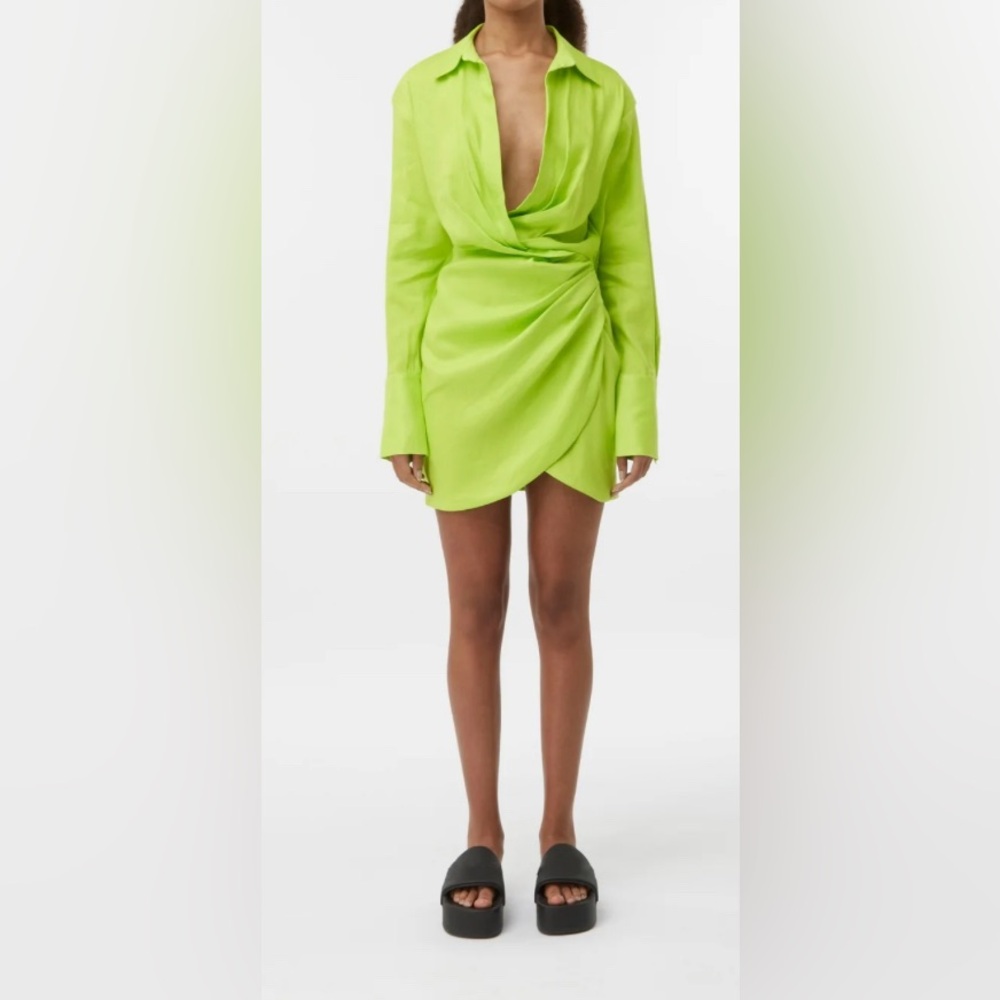 Gauge81 Naha Linen Mini Dress Size XS